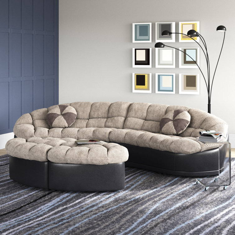 Orren Ellis Chantilly 4 Piece Living Room Set & Reviews Wayfair Canada